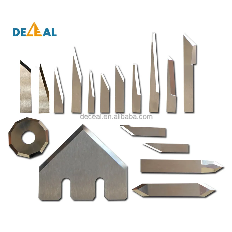 carbide Bade 45 degrees aoke oscillating blade for aoke corrugated cardboard cutting machines