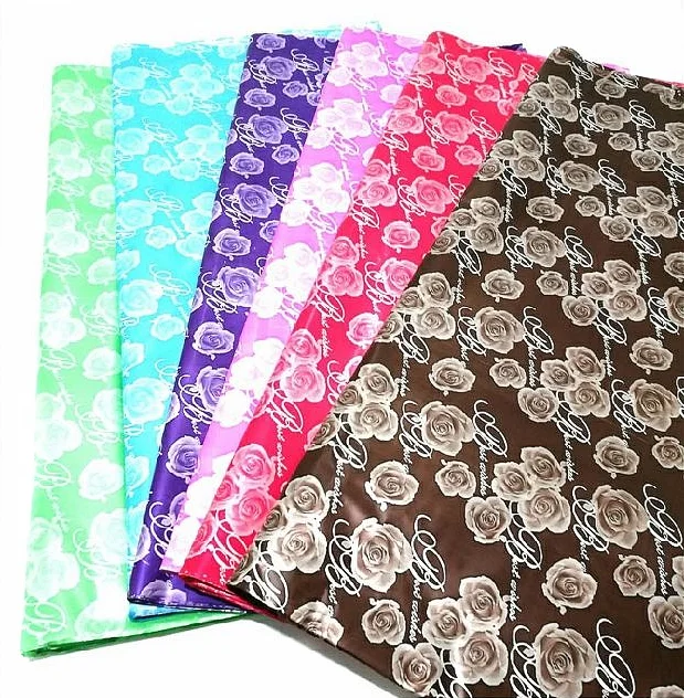 Pearlescent Cellophane Can Be Customized In A Variety Of Styles. Flower Wrapping Paper Is On Sale.