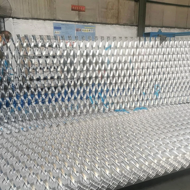 High quality carbon steel galvanized expanded metal mesh