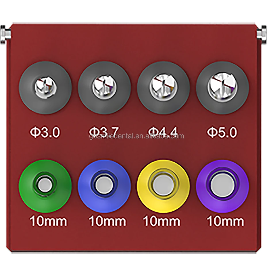 Премиум зубная костная дрель зубной имплантат набор для сбора костной ткани с 4 пробками
