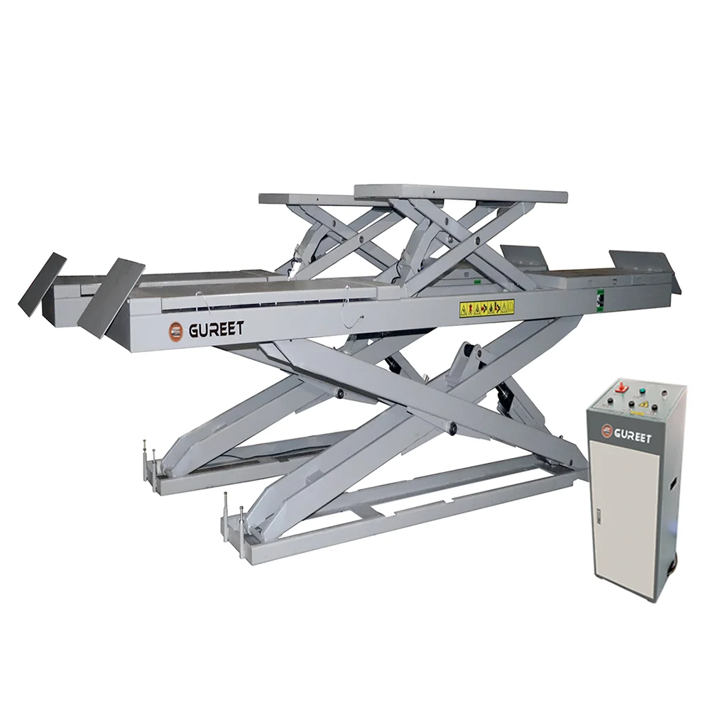 Scissor lift platform underground car lift table large platform size lift up cars for factory