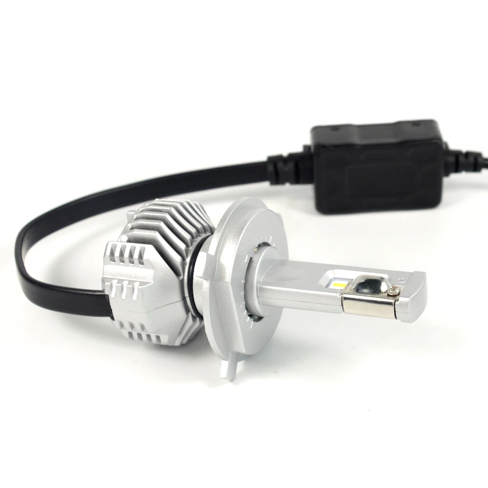 P12 Светодиодные фары 2021 высокая яркость 6500lm h4 h7 led d1s