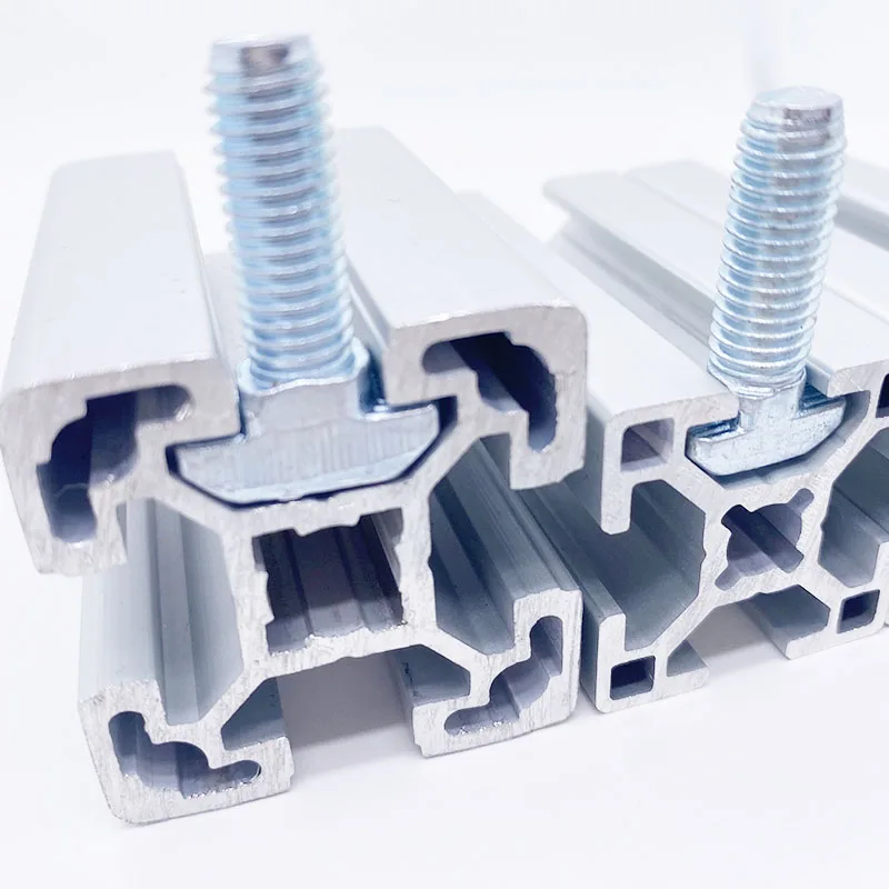 Т-образный болт M8 x 20 мм из углеродистой стали, Т-образный болт, головка молотка, Т-образный винт, гвоздик для алюминиевого профиля серии 3030, 10 мм