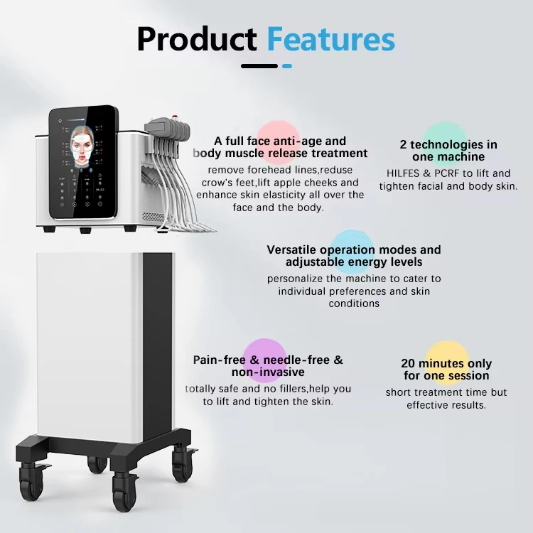 BECO beauty products Radio Frequency Skin Tightening RF vibrating facial massage face lifting face firming equipment