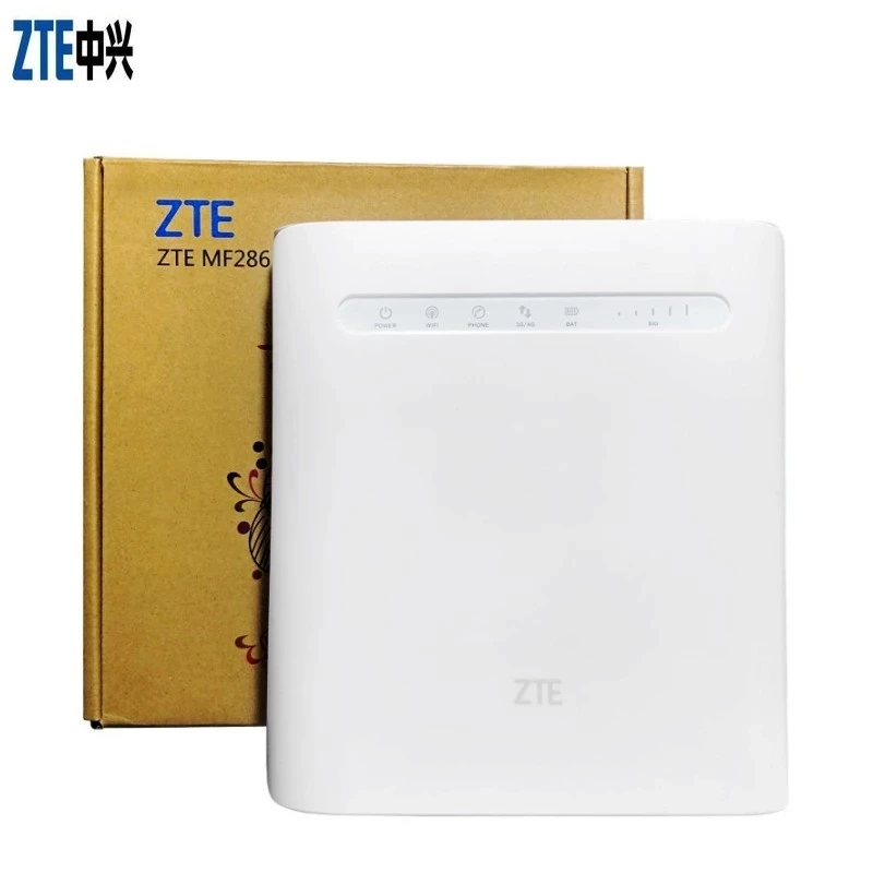 Разблокированный Роутер zte MF286 Cat 6 300M 4G CPE, разблокированный слот для Sim-карты, роутер, точка доступа, Wi-Fi роутер