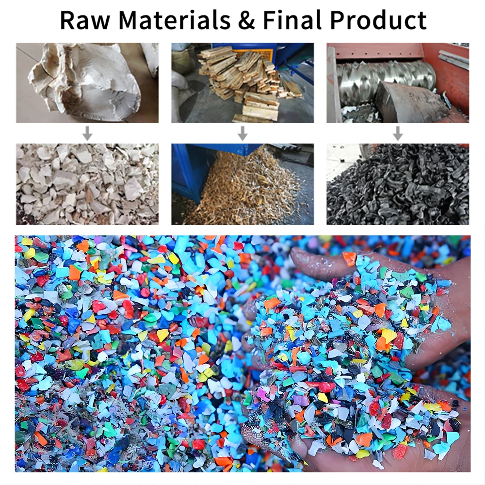 Машина для дробления пластиковых отходов