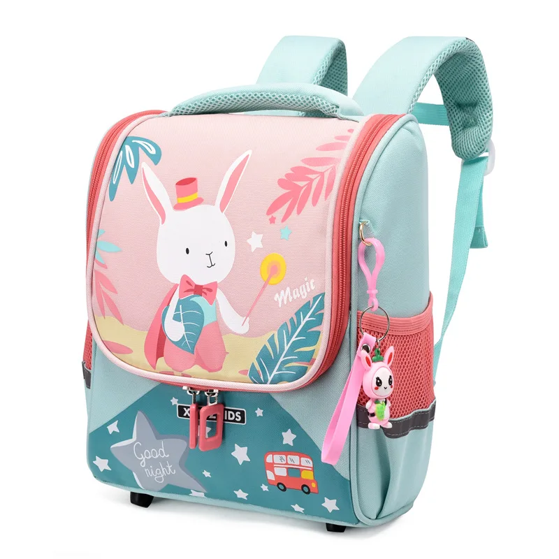 Cute Rabbit Preschool Backpack Kids Kindergarten School Book Bags for Toddlers Boys Girls