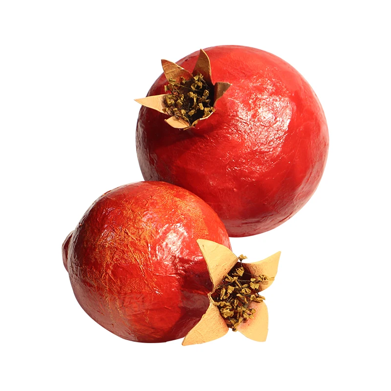 Window display props handmade paper art pomegranate model