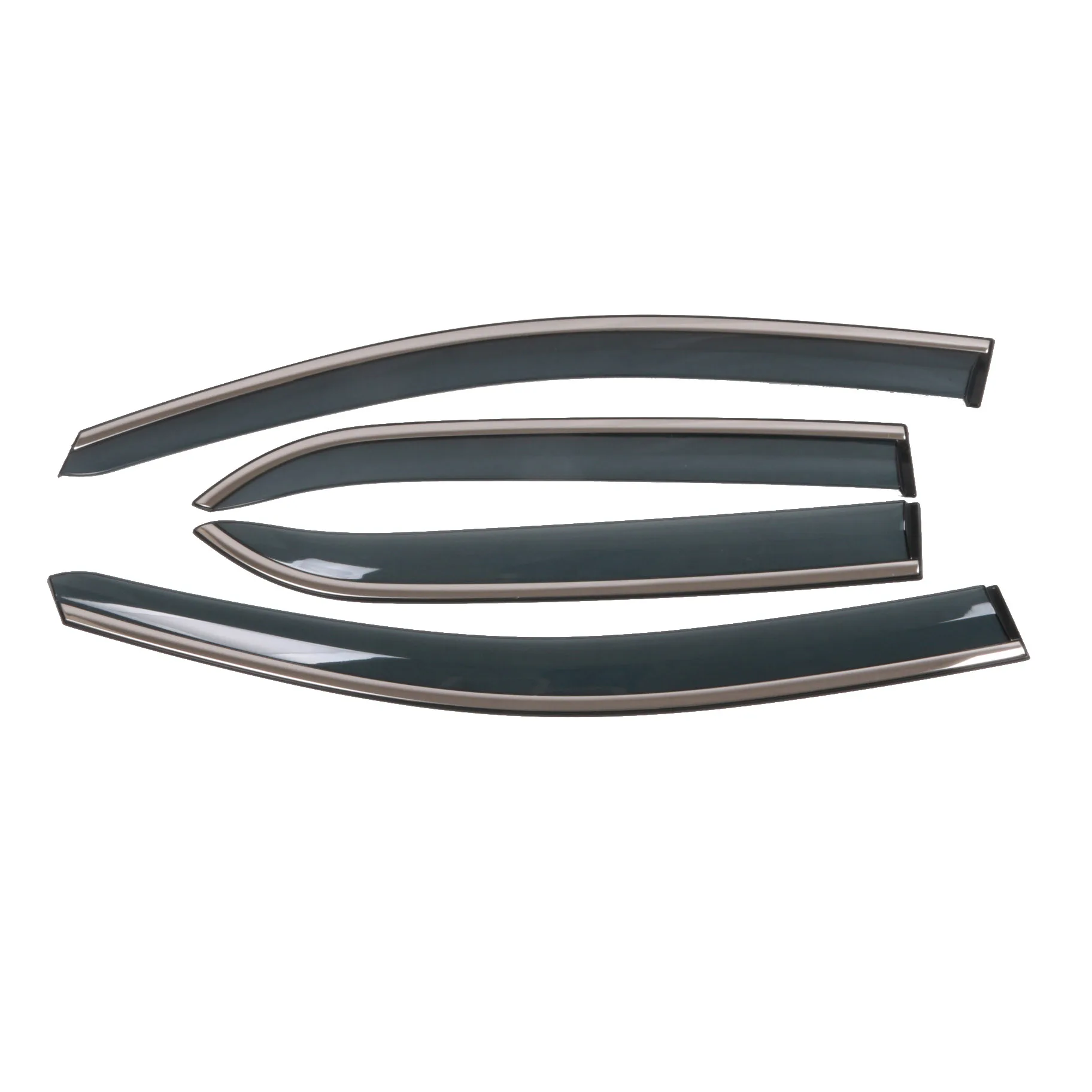 WZXD New Design Car Exterior Accessories Rain Window Sun Visor Deflector 2017 For Kia Picanto