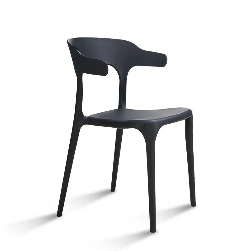 Wholesale Outdoor Modern Garden Chairs Legs Pp Hard Ergonom Plastic Chair