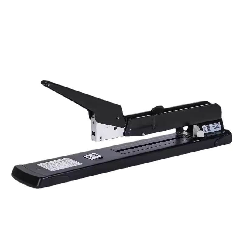 High-Capacity 200 Sheet Jumbo Book Stapler Heavy-Duty Manual Office Stapler Machine Durable Plastic and Metal Construction