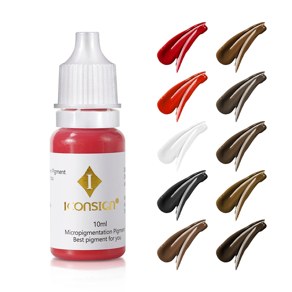 hot sale Brand Permanent Makeup Ink Microblading Pigment Liquid Tattoo Pigment Colors For Eyebrow Lip Eyeliner Tattoo