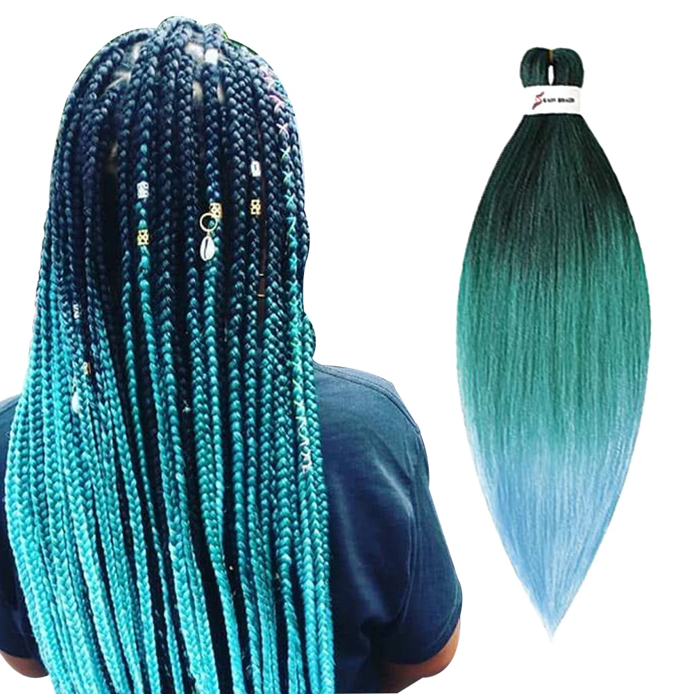 Synthetic Easy Jumbo Braids Hair Ombre Braiding Hair 24inches Crochet Hair Extensions Ultra braid