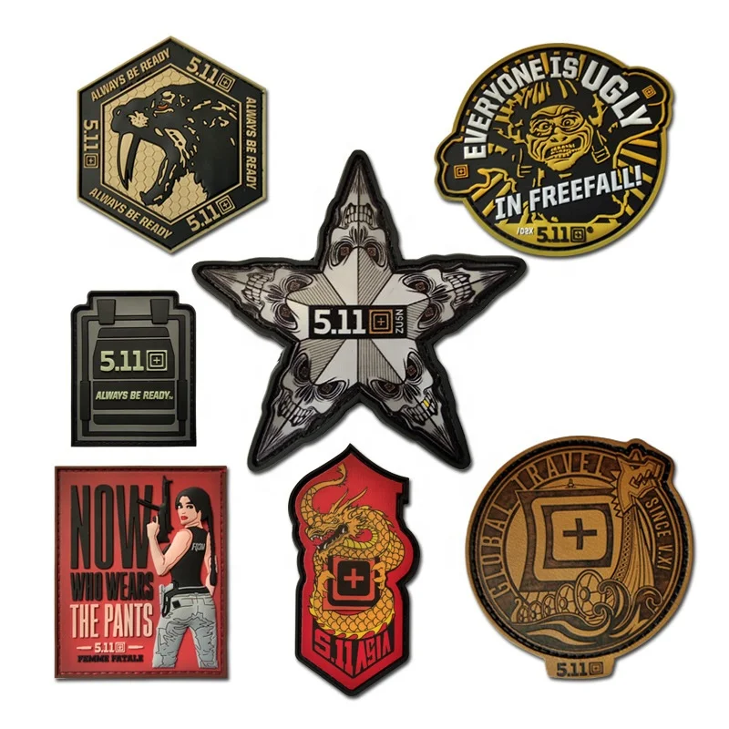 Custom In Stock Colors Pvc Label Soft With Clothing Labels Cuaro Rubber Silicone Patch Girls