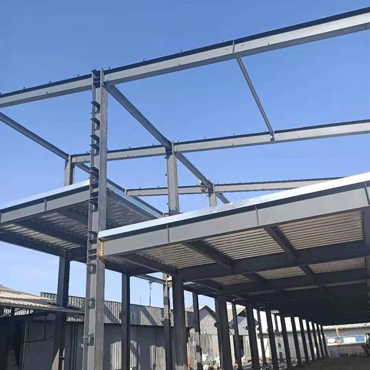 Construction Design Metal Frame Storage Steel Structure Prefab Prefabricated Warehouse