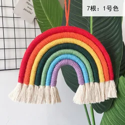 Handmade weave Wall hanging  Colorful decoration christmas ornament