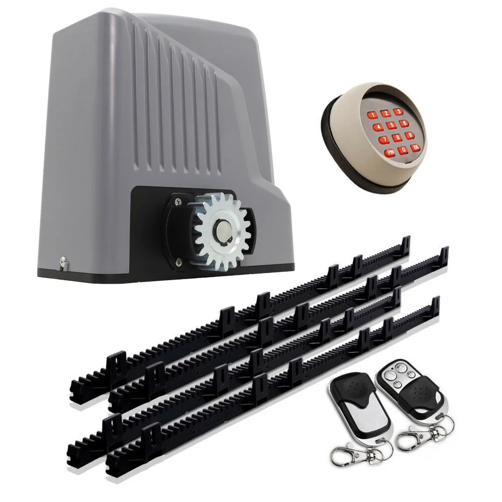 LockMaster SAG19 450W 1200KG Gear Rack Sliding Opener Sliding Door Operator Gate Open Machine