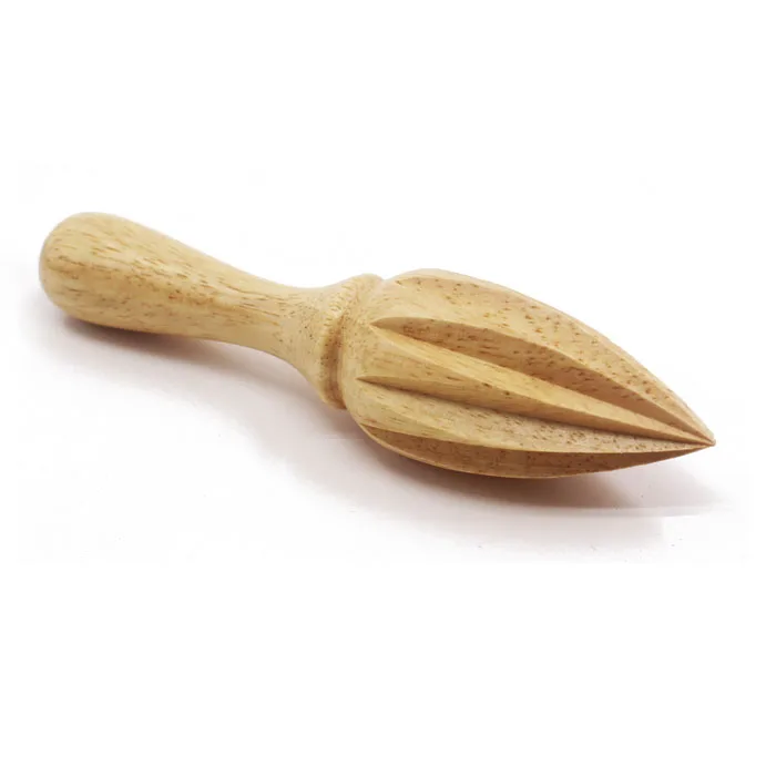 Wholesale Product Lemon Squeezer Stainless Steel Electric Lemon Squeezer Beech wood Lemon Squeezer