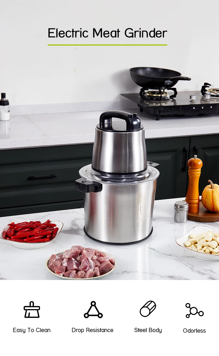 double speed electric meat grinder