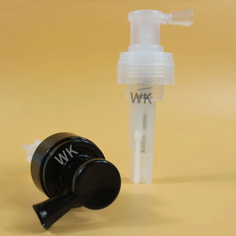 110ml 140ml 180ml Cake Glitter Dry Shampoo Spray Bottle Plastic Baby Talcum Powder Spray Bottle