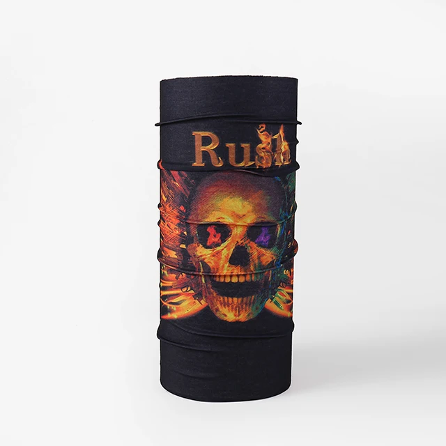 
High Quality Durable Using 3D Digital custom windproof seamless Face Shield Tube Bandana 