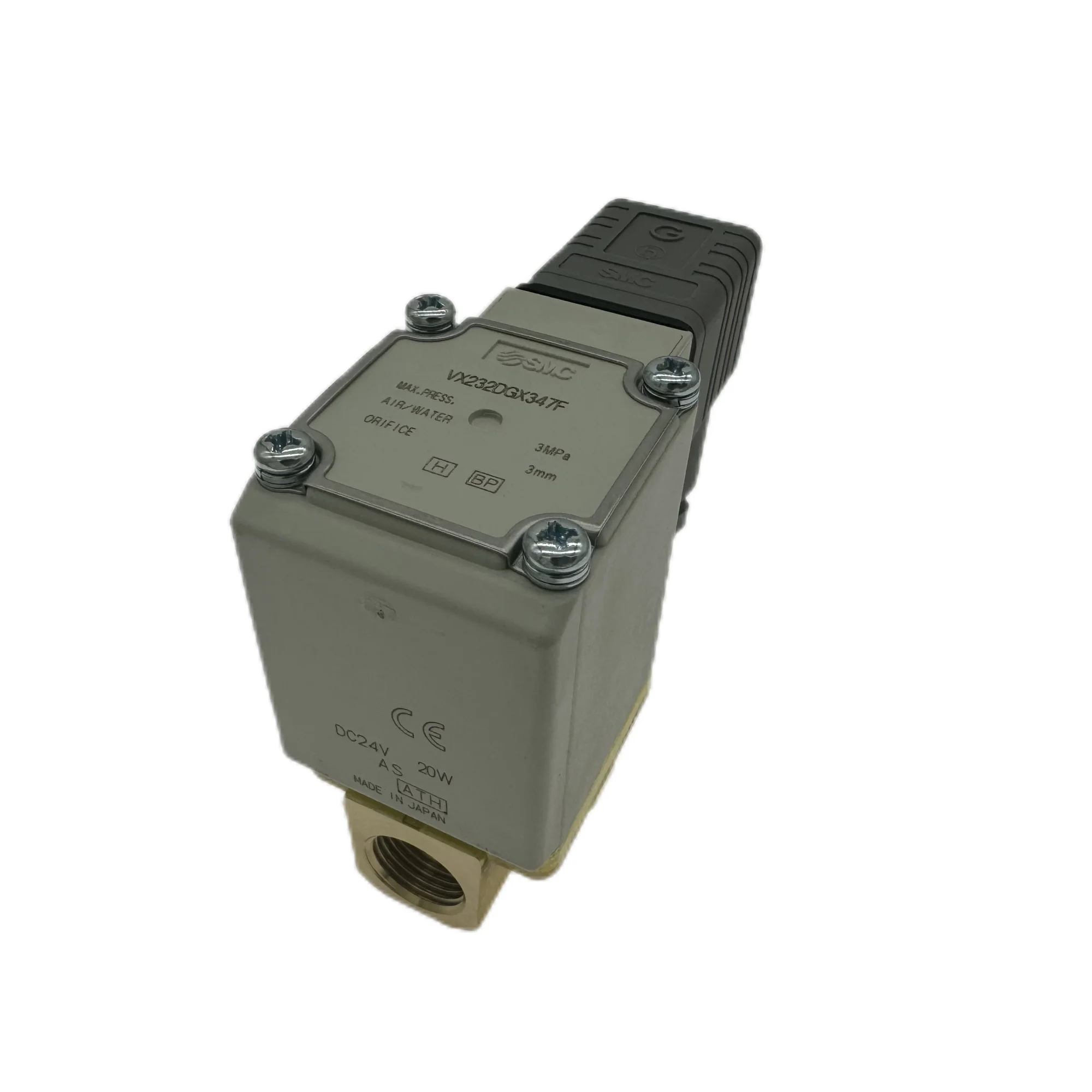 Direct Operated 2 Port SMC Solenoid Valve (2 Way Valve) VX2 Series VX232DGX347F