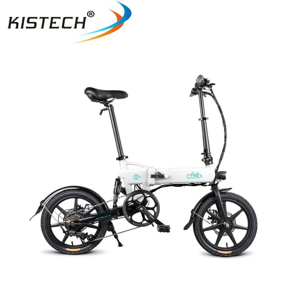  Электрический складной велосипед FIIDO D2S Ebike 16 дюймов 36 В 250 Ач Вт с переменной