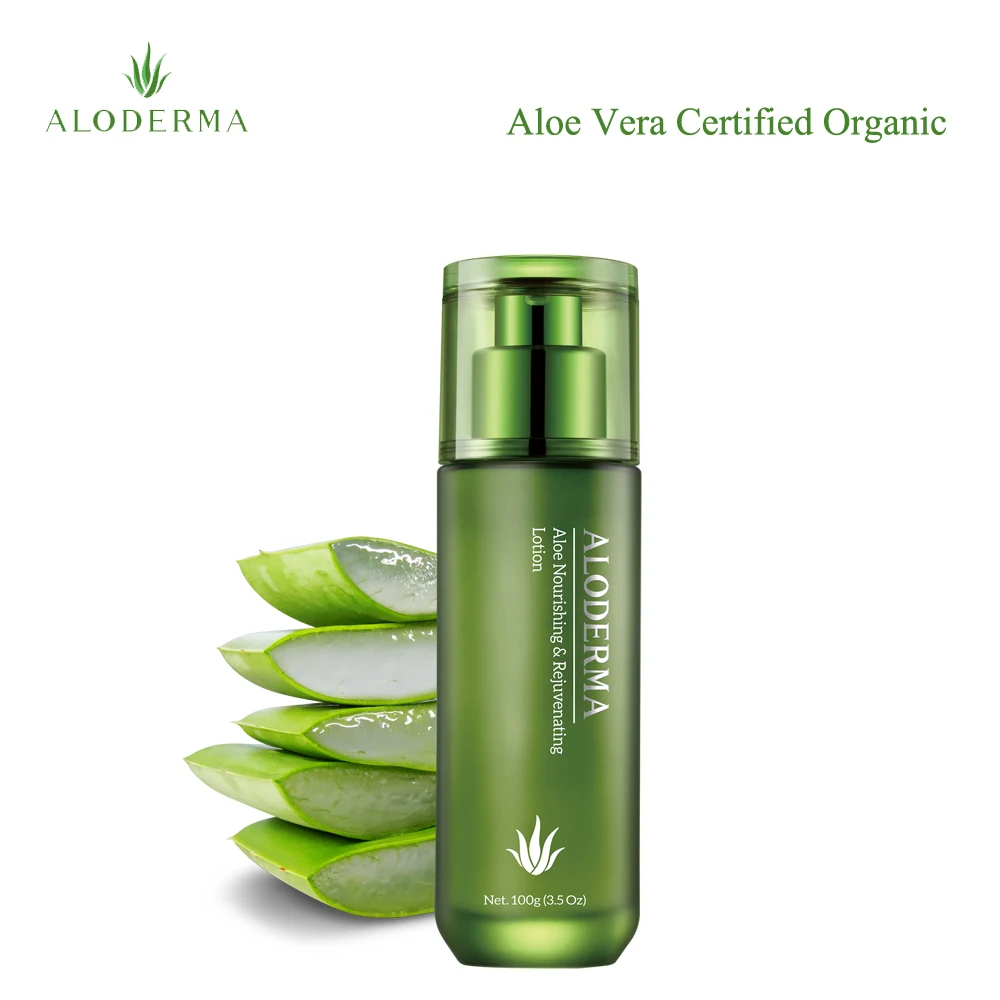 Mulberry Root Extracts Infused Organic Aloe Vera Skin Lightening Face Lotion for Fighting Dullness and A Brighter Appearance