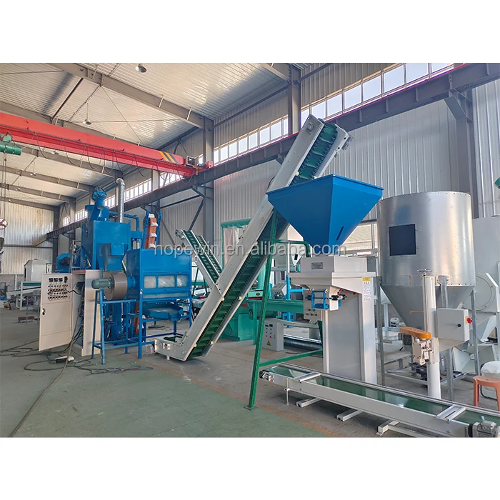 small feed production line full automatic