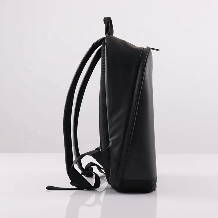 ISO BSCI LVMH factory clear travel smell proof backpack waterproof shoulder strap smart led backpack with led screen backpack