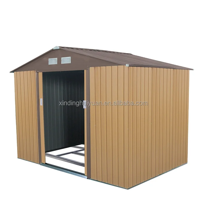 reasonable price garden storage house wood cedar novel design wholesale price garden storage wood