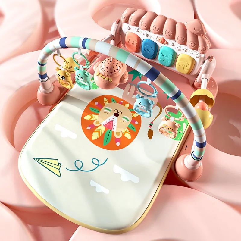 Infant Crawling Toys toddler Piano Keyboard Fitness Frame Carpet Baby Musical Activity Gym Playmat