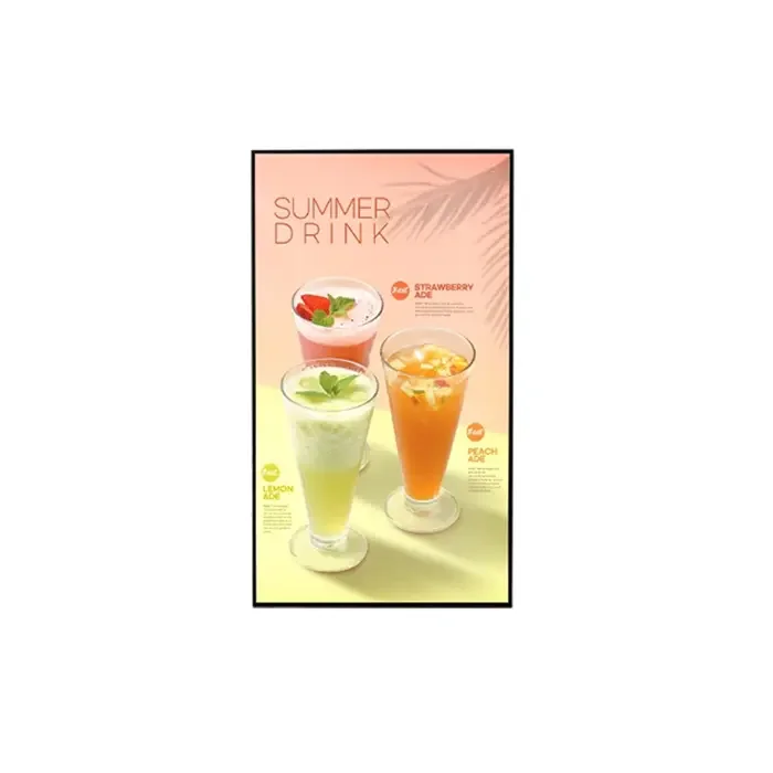 Shop Retail Brand 32 Inch Indoor High Brightness Ceiling Hanging Advertising Digital Signage 2500Nits Window LCD Screen Display