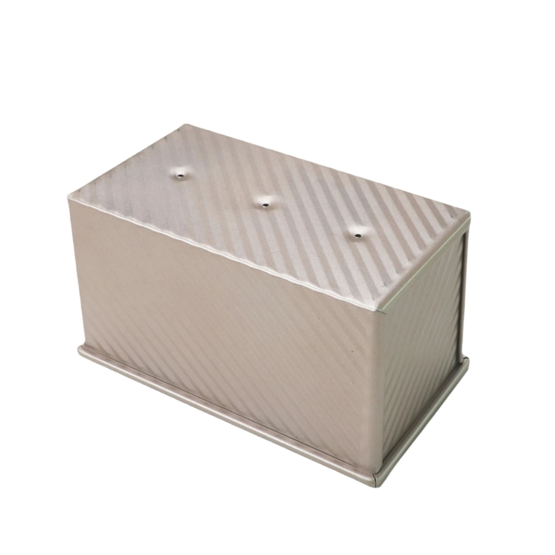 Home Kitchen Nonstick Carbon Steel Bread Loaf Pan With Lid Bread Baking Pan Toast Baking Tin with Cover