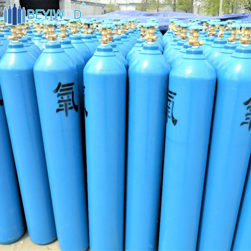 BEYIWOD 150bar/200bar/300bar 2L 5L 6.7L 8L 10L 13.4L 20L CO2 Cylinder Mixed argon Steel Gas Cylinder