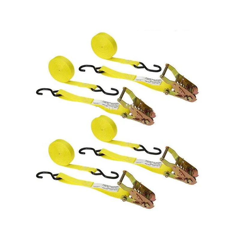 1 "х15" храповое соединение, стяжный грузовой ремень с S крюк