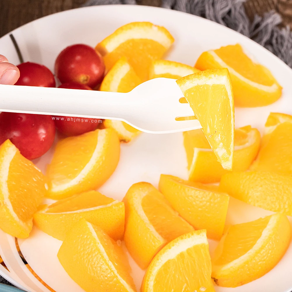 2024 Hot sale paper food grade disposable eco friendly cutlery set tableware for party