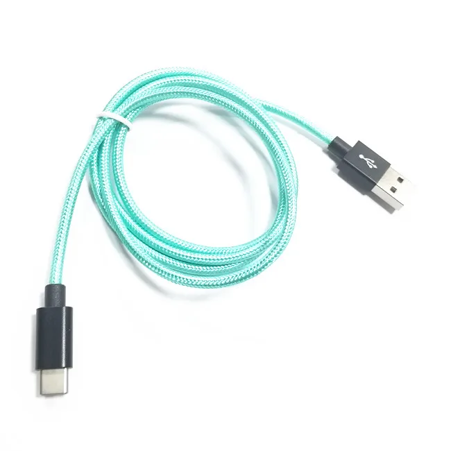 Chinese online High Quality Type C Cable nylon braided 8 pin sync data cable micro 5pin for smartphone series