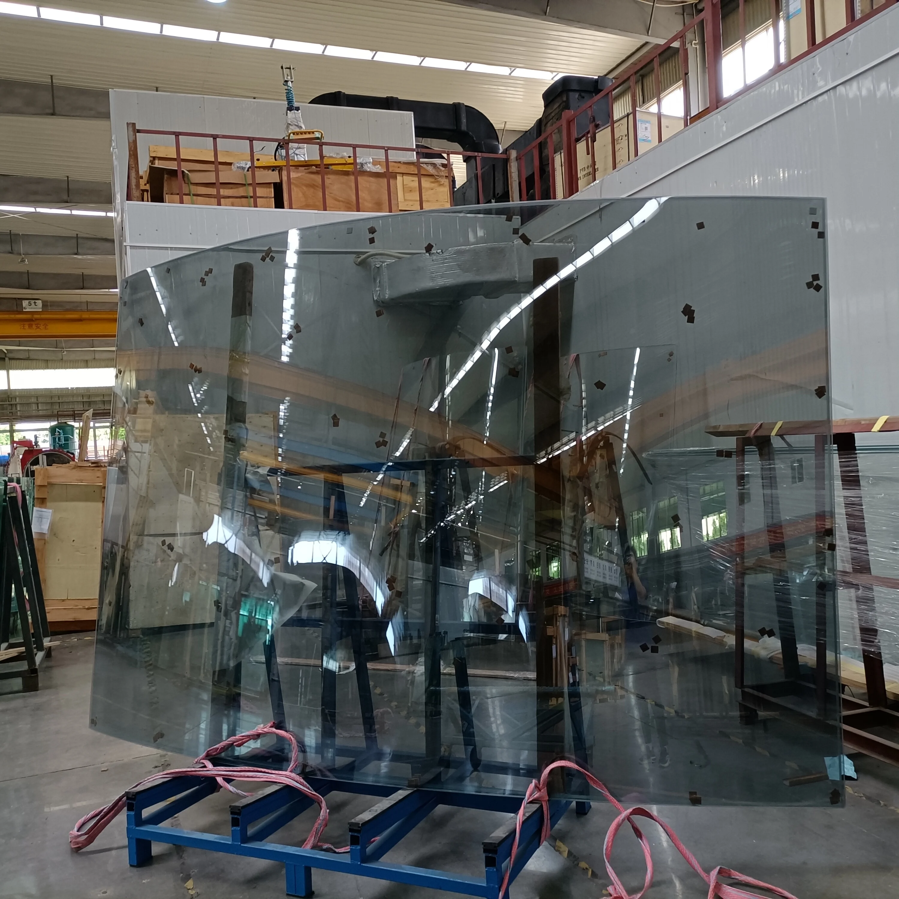 toughened curved glass panels suppliers custom size tempered polish building glass for construction price curved tempered glass