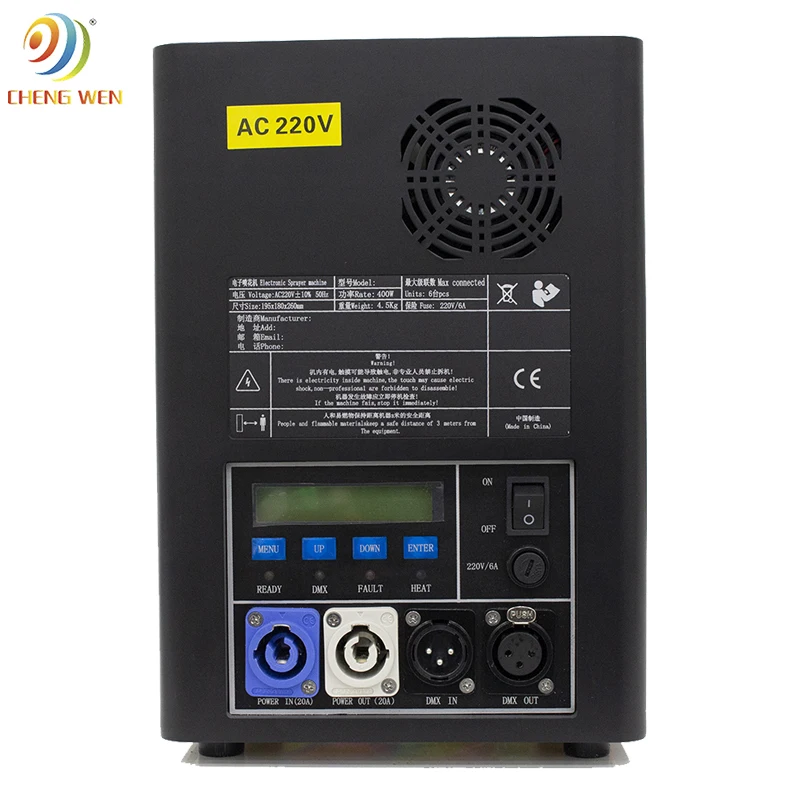 stage effect machine cold sparkler machine 400w firework machine for indoor outdoor event party wedding stage equipment