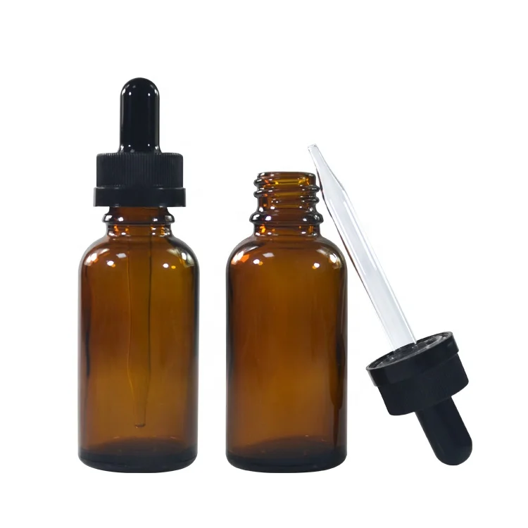 
Empty Violet Frosted Glass Bottle for Essential Oil Hair Oil Bottles 30ml Glass Dropper Bottles Essens Care Lotion Rubber 