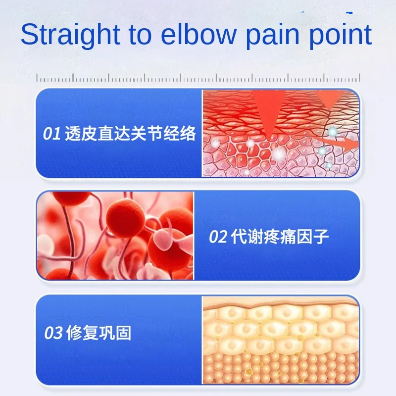 Medicine God Jingpin Factory Direct Tennis Elbow Paste Chinese Plaster for Relieving Arm Joint Elbow Pain