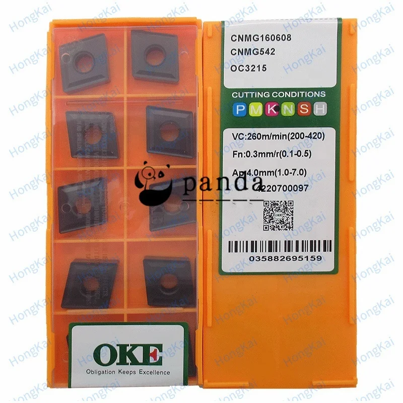 CNMG160608 OC3215 Carbide Inserts CNC Turning Tool Lathe Cutter Tools