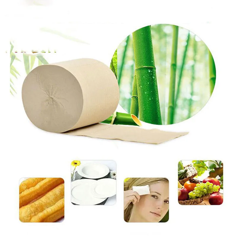 Wholesale bamboo paper roll bamboo toilet paper roll custom toilet paper