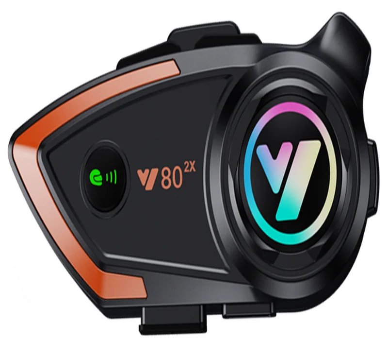 Y80-2x Intercom Version Bluetooth Earphones Motorcycle Bluetooth Subwoofer Earphones