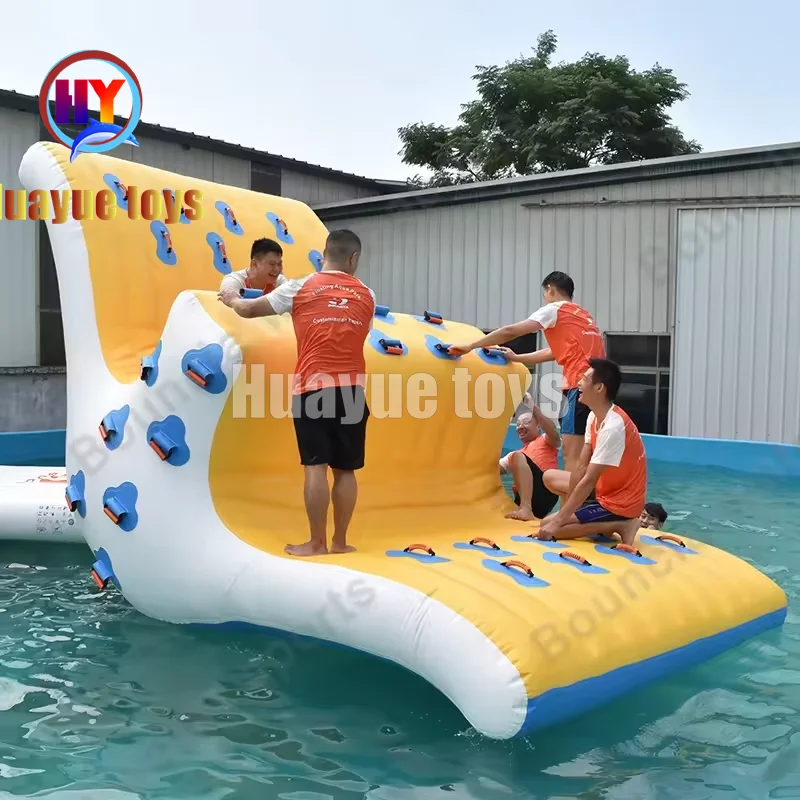 Летняя спортивная игра HUAYUE на заказ для бассейна вечеринки смешная игрушка отдыха игрушки взрослых водяные качели