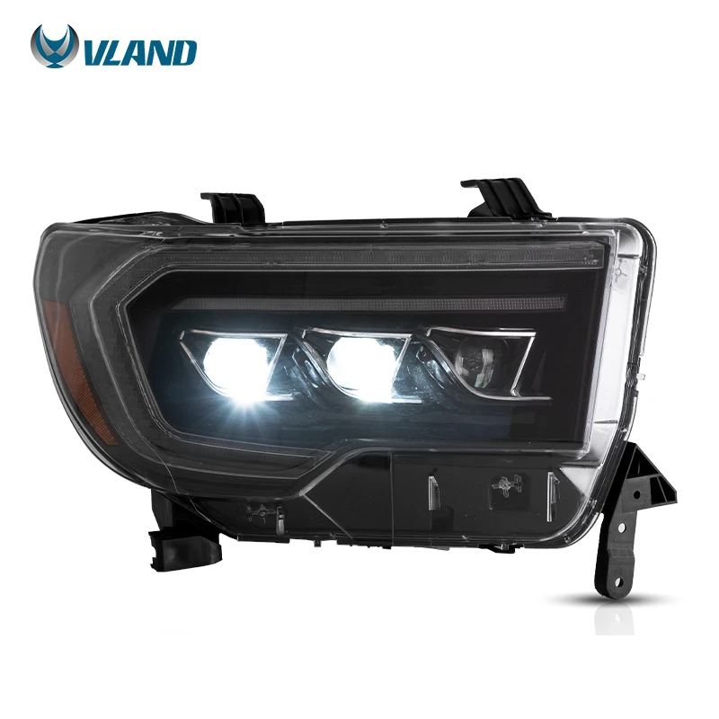 Vland Factory LED Head Light For Toyota Tundra 2007-2013 Others Headlights For Sequoia 2008-UP Car Light Accessories Parts Auto