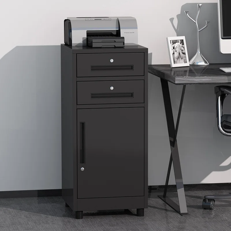 Half Height Storage 2 Drawers Steel 3 Tier Cabinet Storage Cabinet waterproof fireproof office New Hot Sale Steel cabinet