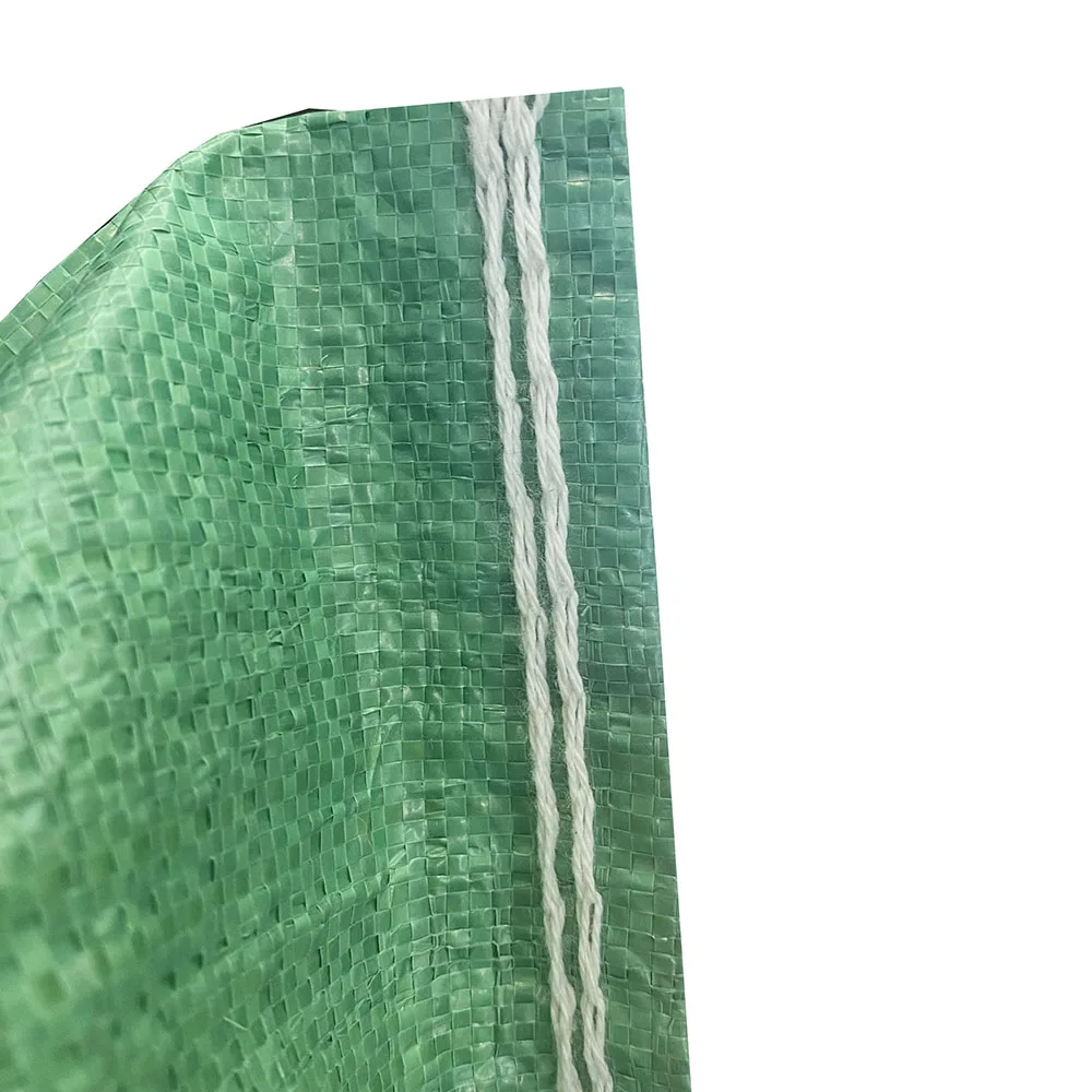 Export to Brazil Factory wholesale recycle pp woven sand sack green garbage polypropylene pp woven bag for packing Rice husk
