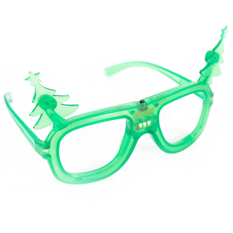 Christmas glass ornaments party decoration gifts Santa Claus and tree glasses 2022 Merry Christmas family toys deer horn